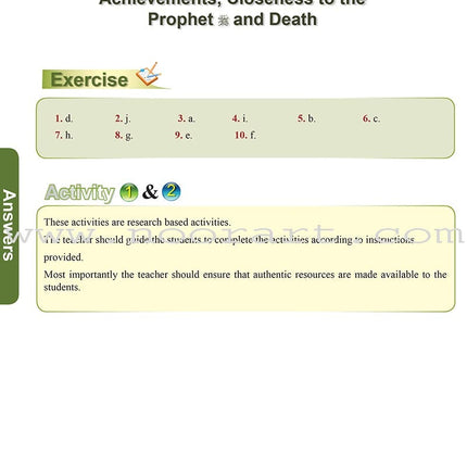 ICO Islamic Studies Teacher's Manual: Grade 7, Part 2