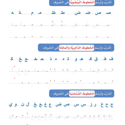 Arabic Sanabel Handwriting Skills level 2 سنابل المهارات الكتابية المستوى الثاني