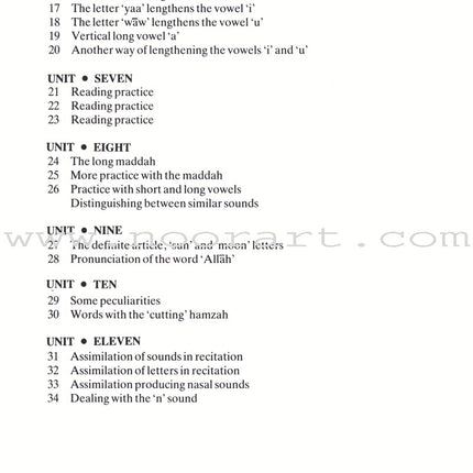 Easy Steps In Quran Reading Teacher's Self Study Manual