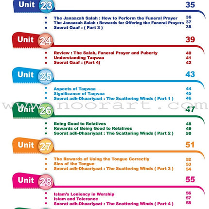 ICO Islamic Studies Teacher's Manual: Grade 7, Part 2
