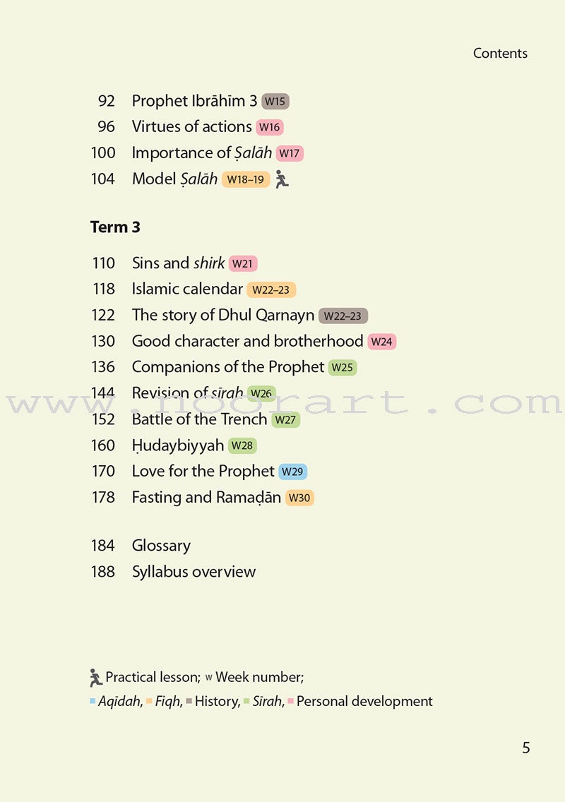 Safar Islamic Studies Textbook: Level 4