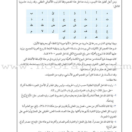 Arabic Between Your Hands: Dictionary (Arabic-Arabic) المعجم العربي بين يديك
