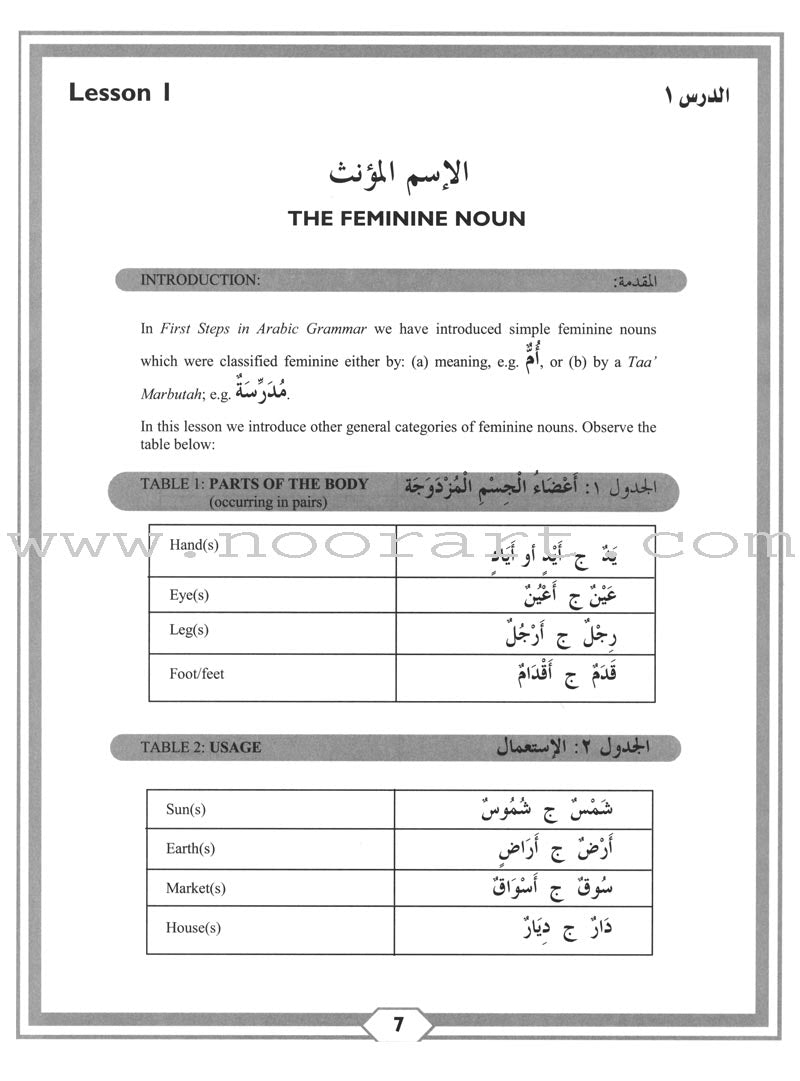 Second Steps in Arabic Grammar
