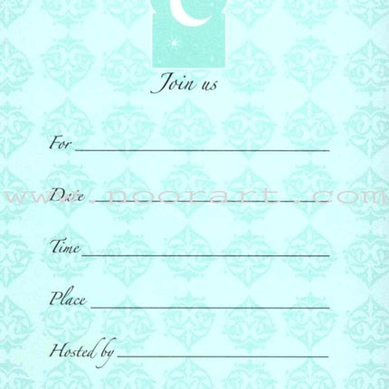 Hilal Party Invitations