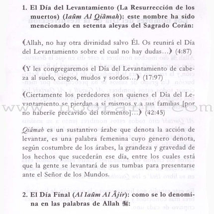 El Dia de la Resurreccion-The Day of Resurrection