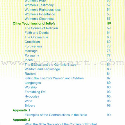 Christianity and Islam According To the Bible and the Quran