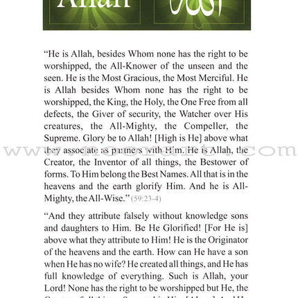 A Glimpse at the Beauty of Islam