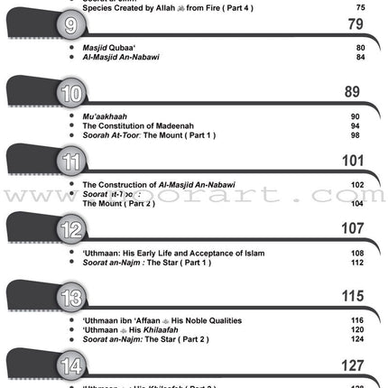 ICO Islamic Studies Workbook: Grade 6, Part 1