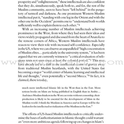 The People on the Edge: Religious Reform and the Burden of the Western Muslim Intellectual