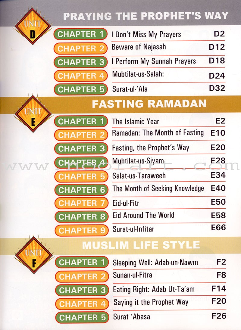 I Love Islam Textbook: Level 4 (Weekend Edition)