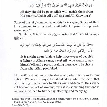 The Muslim Family: And He has put between you affection and mercy