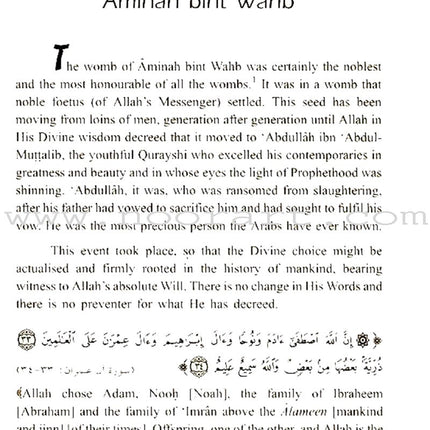 Women around the Messenger