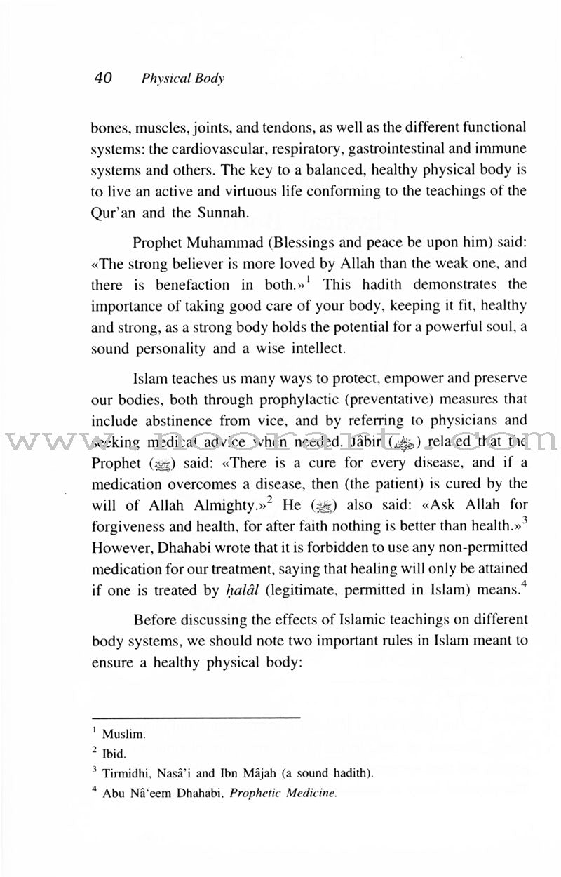 Healing Body & Soul: Your Guide to Holistic Wellbeing Following Islamic Teachings