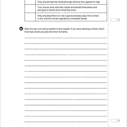 Safar Islamic Studies Workbook: Level 8