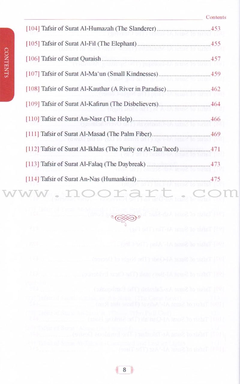 Tafsir As-Sa'di (Parts 28-29-30) Methodical Interpretation of the Noble Qur'an