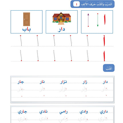 Arabic Sanabel Handwriting Skills level 1 سنابل المهارات الكتابية المستوى الأول