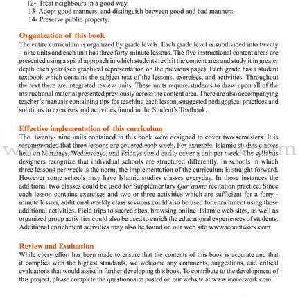 ICO Islamic Studies Textbook: Grade 3, Part 2 (With access code )