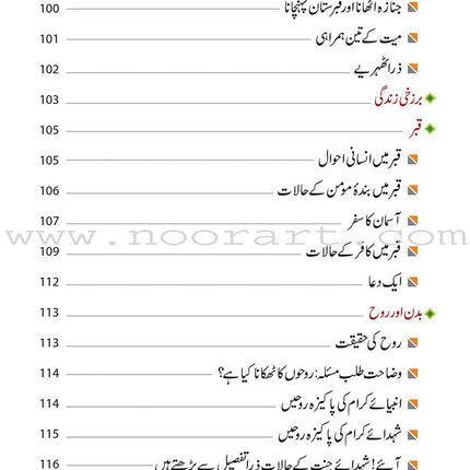 Alam-e-Akherat - The End of the world  (Urdu)