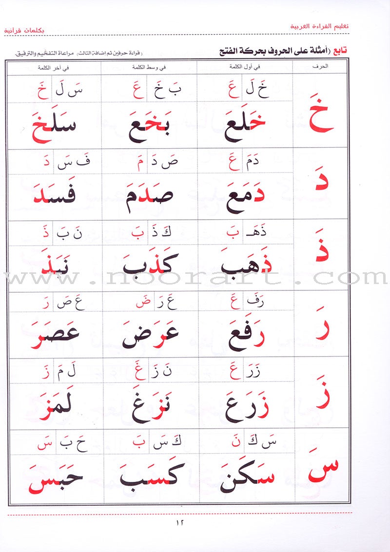 Teaching Arabic Reading Using Quranic Words: Level 1 (with CD) تعليم القراءة العربية بكلمات قرانية