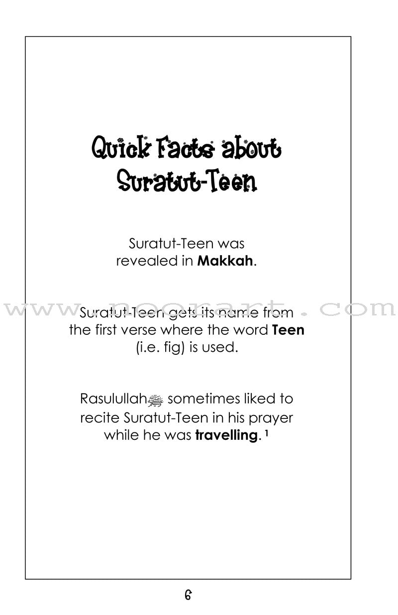 Mini Tafseer Book Series: Book 21 (Suratut-Teen)