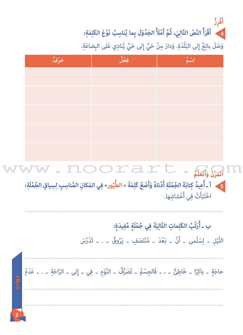 Who Can Help Me in Grammar and Dictation: Level 3 من يساعدني في القواعد والإملاء