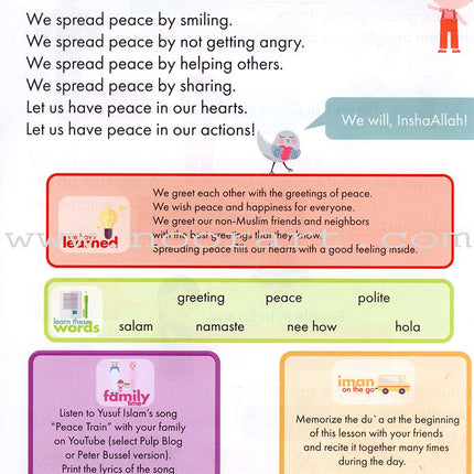 IQra' Wise (Weekend Islamic School Excellence) Textbook : Grade two