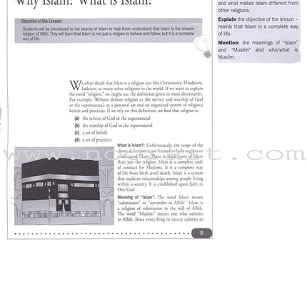 Weekend Learning Islamic Studies: Teacher Guide Level 7 (With USB)