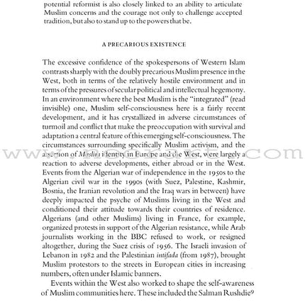 The People on the Edge: Religious Reform and the Burden of the Western Muslim Intellectual