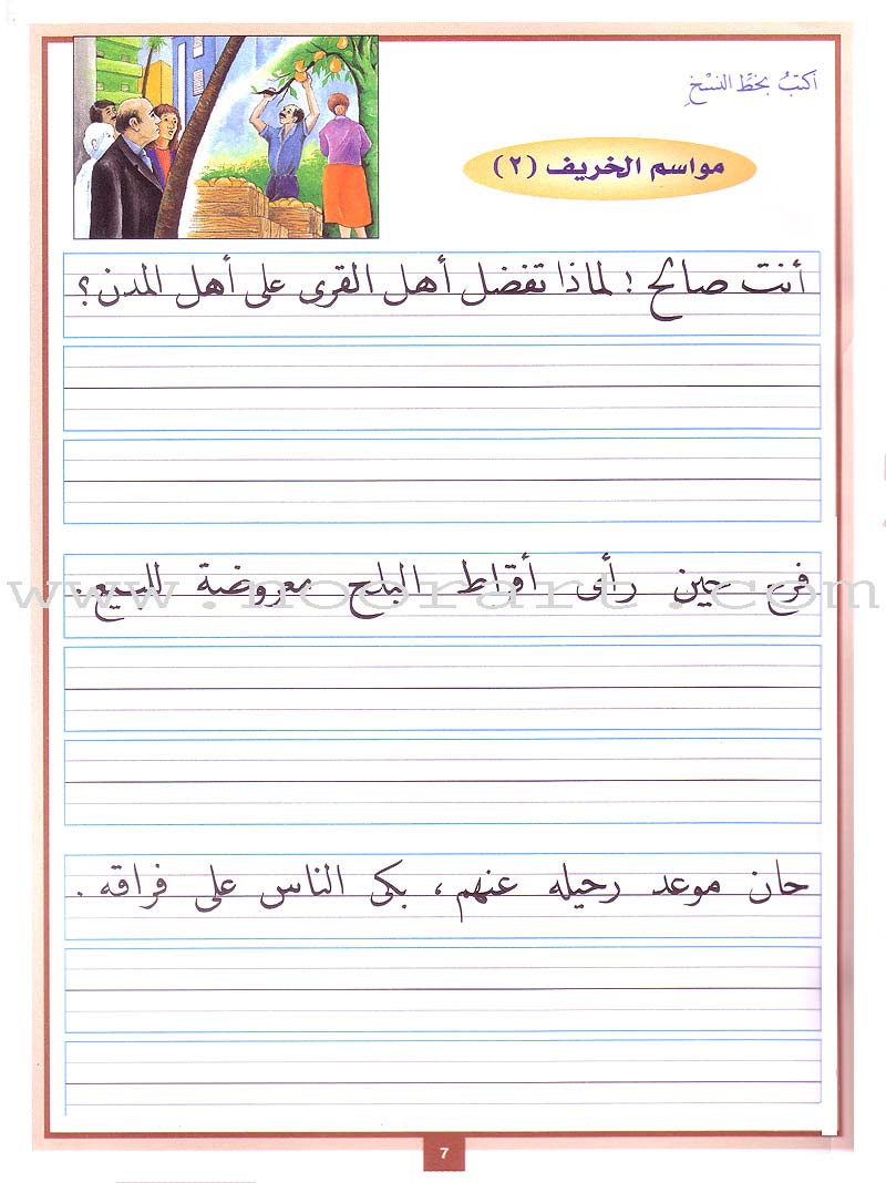 My Arabic Language and Calligraphy (Naskh): Level 3