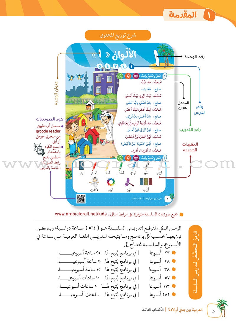 Arabic Between Our Children's Hands Textbook: Level 3 العربية بين يدي أولادنا