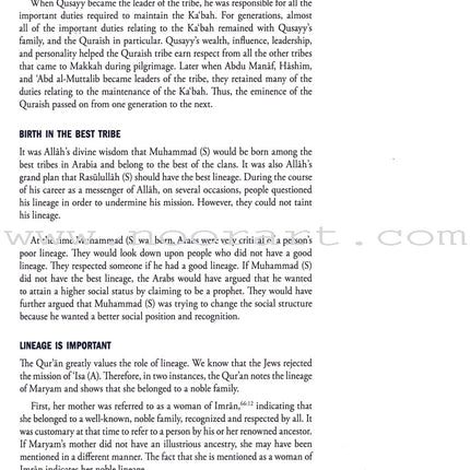 Life of Rasulullah (Makkah Period)