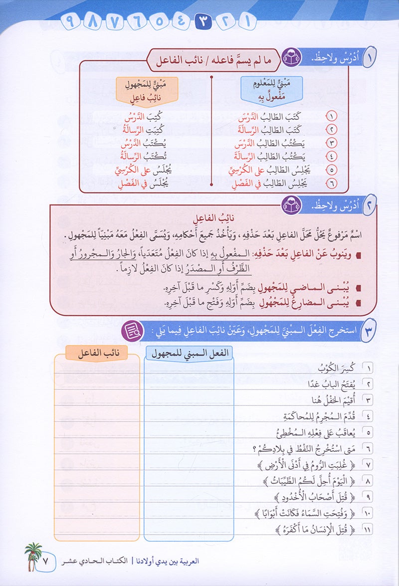 Arabic in Our Children's Hands Textbook: Level 11 العربية بين يدي أولادنا