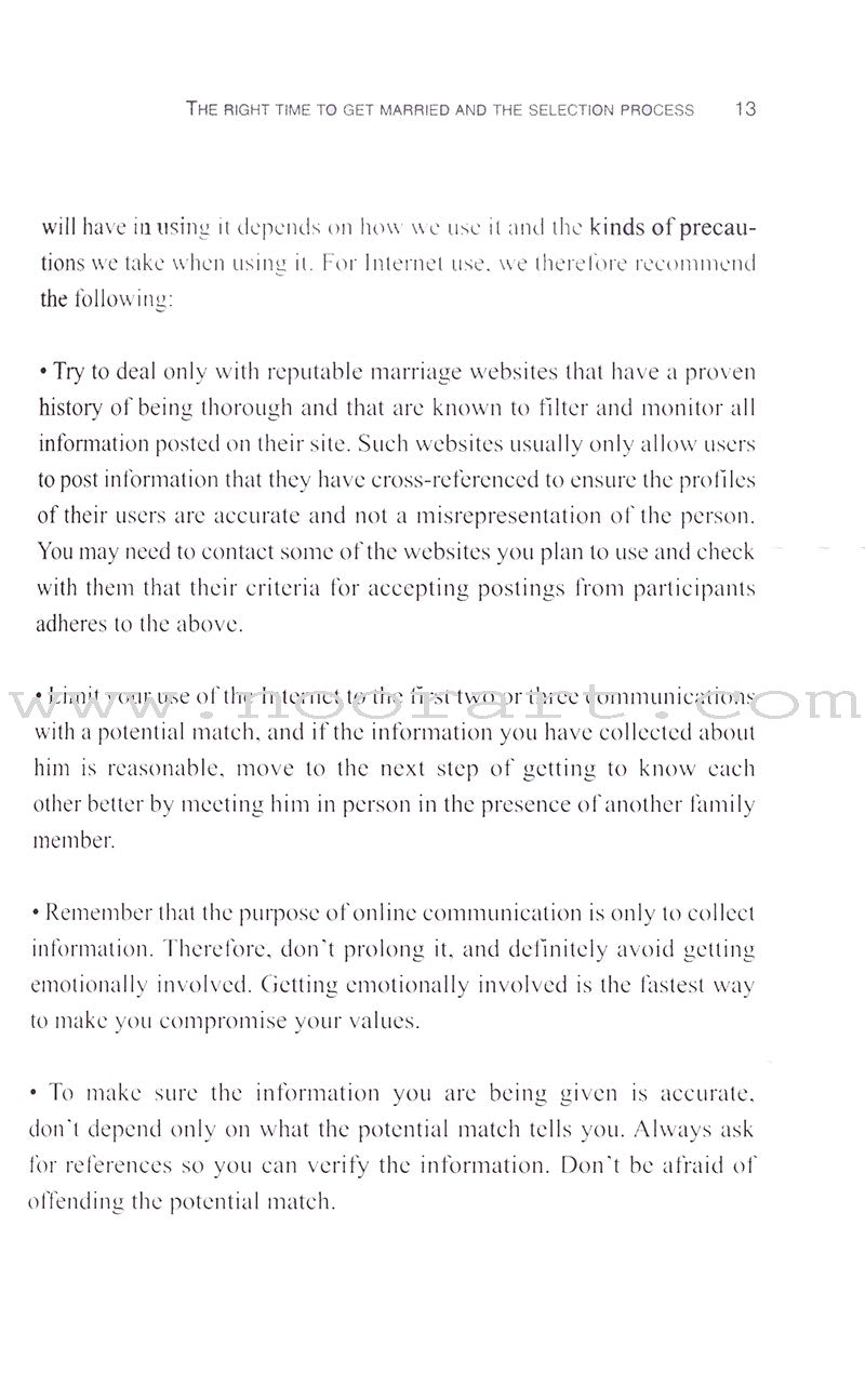 Answers To Frequently Asked Questions On Marriage: Part 1