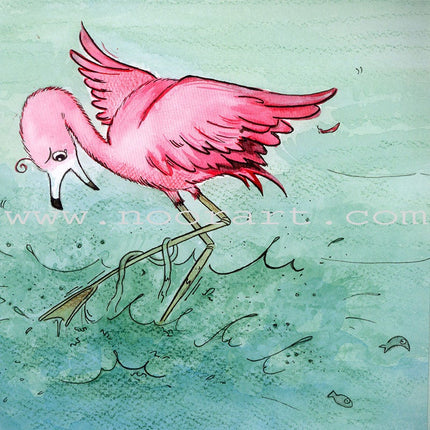 Fanteer The Fluffy Flamingo فنتير .. الفلامنغو المنفوش