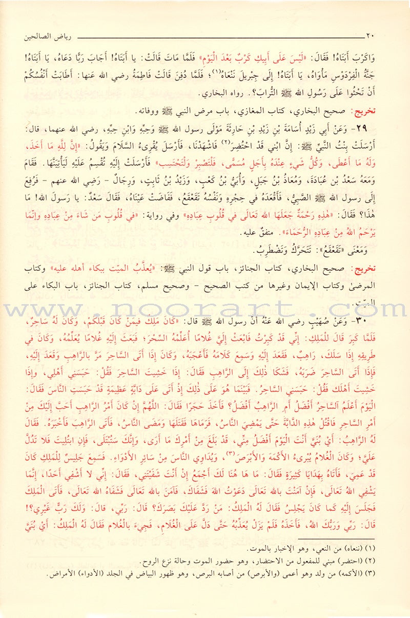 Riyad-us-Saliheen (Large) رياض الصالحين