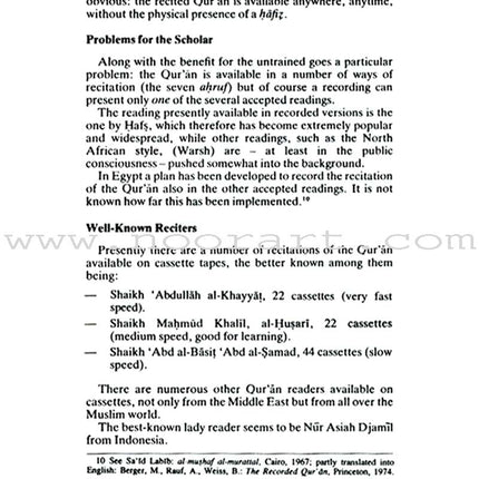 Ulum Al-Qur'an - An Introduction to the Sciences of the Qur'an