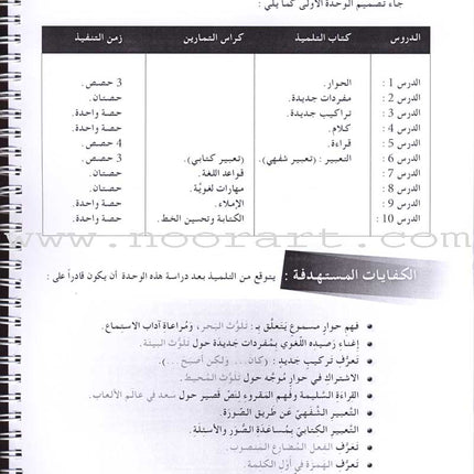 I Love and Learn the Arabic Language - Teacher Book : Level 6 أحب و أتعلم  اللغة العربية - دليل المعلم