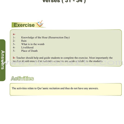 ICO Islamic Studies Teacher's Manual: Grade 7, Part 2