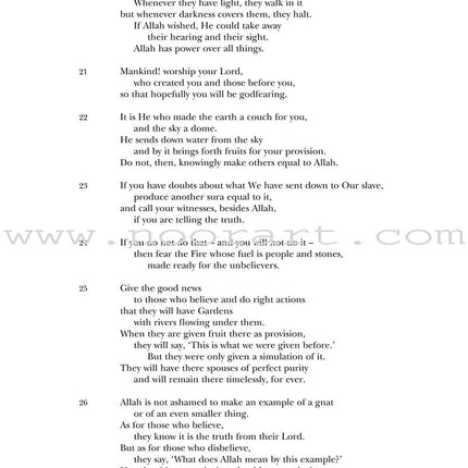 The Noble Qur'an: A New Rendering of its Meaning in English