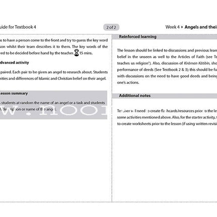 Safar Teacher's Guide for Islamic Studies: Level 4