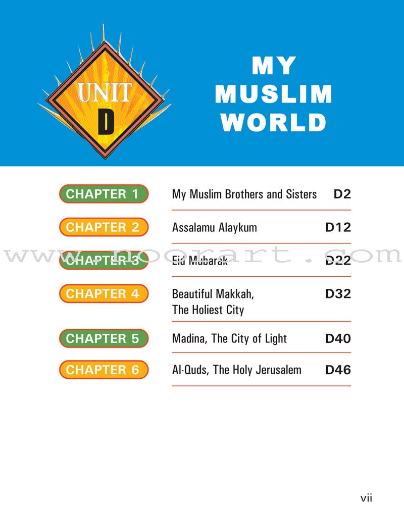 I Love Islam Textbook: Level 1 (With Audio CD)