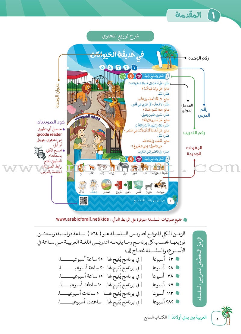 Arabic in Our Children's Hands Teacher Book: Level 7 العربية بين يدي أولادنا