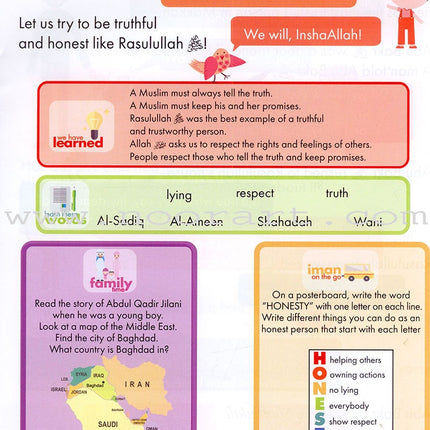 IQra' Wise (Weekend Islamic School Excellence) Textbook : Grade two