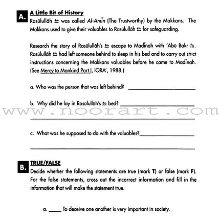 Teachings of the Qur'an Workbook: Volume 2