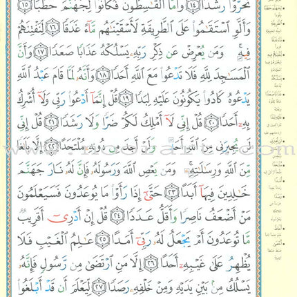 Tajweed Qur'an (Juz' Tabarak and Amma, Obvious Edition) مصحف التجويد