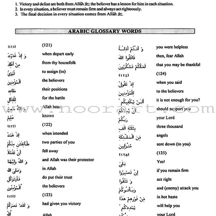 A Study of the Qur'an Textbook Juz' Four (Lantana Lu Al-Birra)