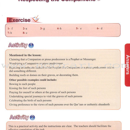 ICO Islamic Studies Teacher's Manual: Grade 7, Part 1