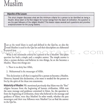 Weekend Learning Islamic Studies: Level 11-12