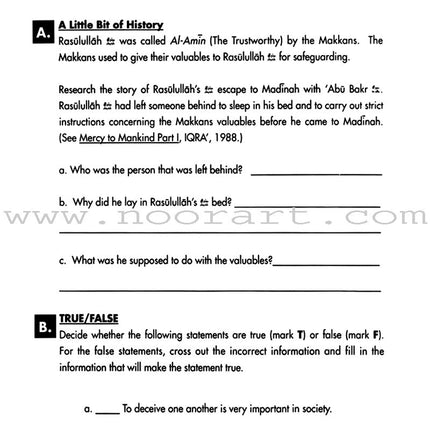 Teachings of the Qur'an Workbook: Volume 2