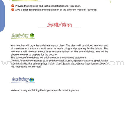 ICO Islamic Studies Textbook: Grade 12, Part 1(With Access Code)